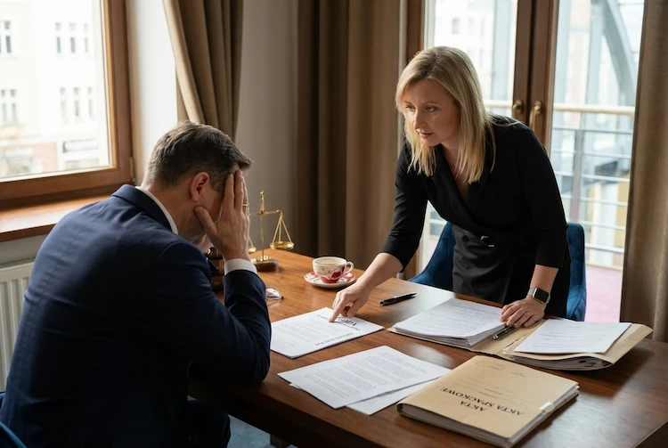 odrzucenie spadku błąd