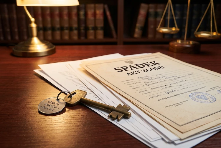 skrytka bankowa po śmierci