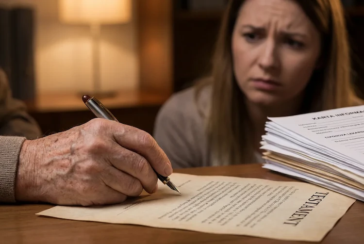 Podważenie testamentu