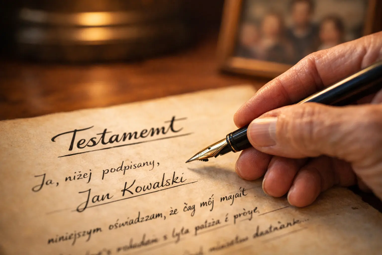 błędy w testamencie