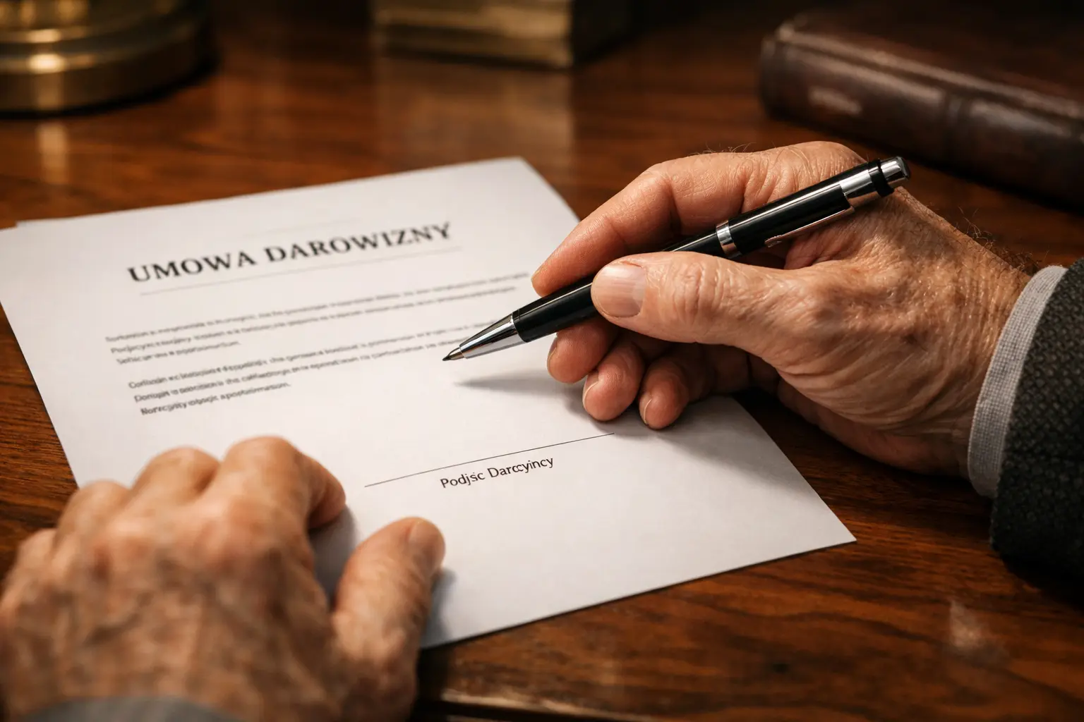 darowizna na wypadek śmierci