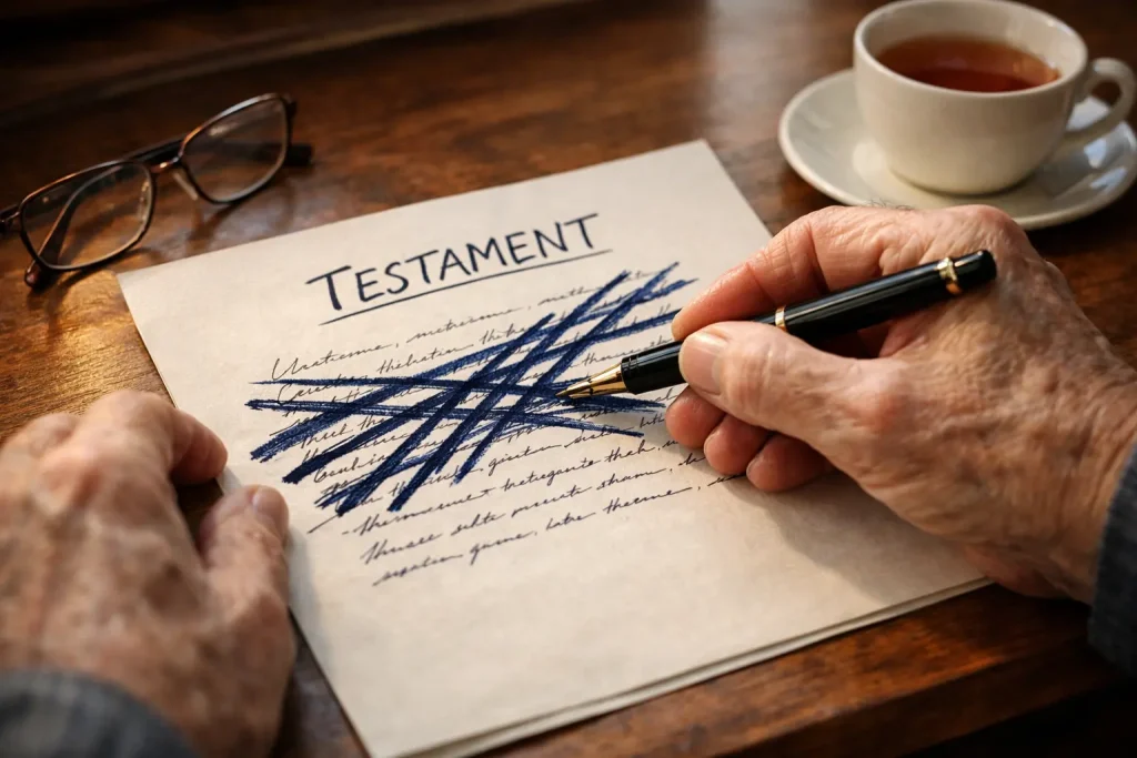 odwołanie testamentu